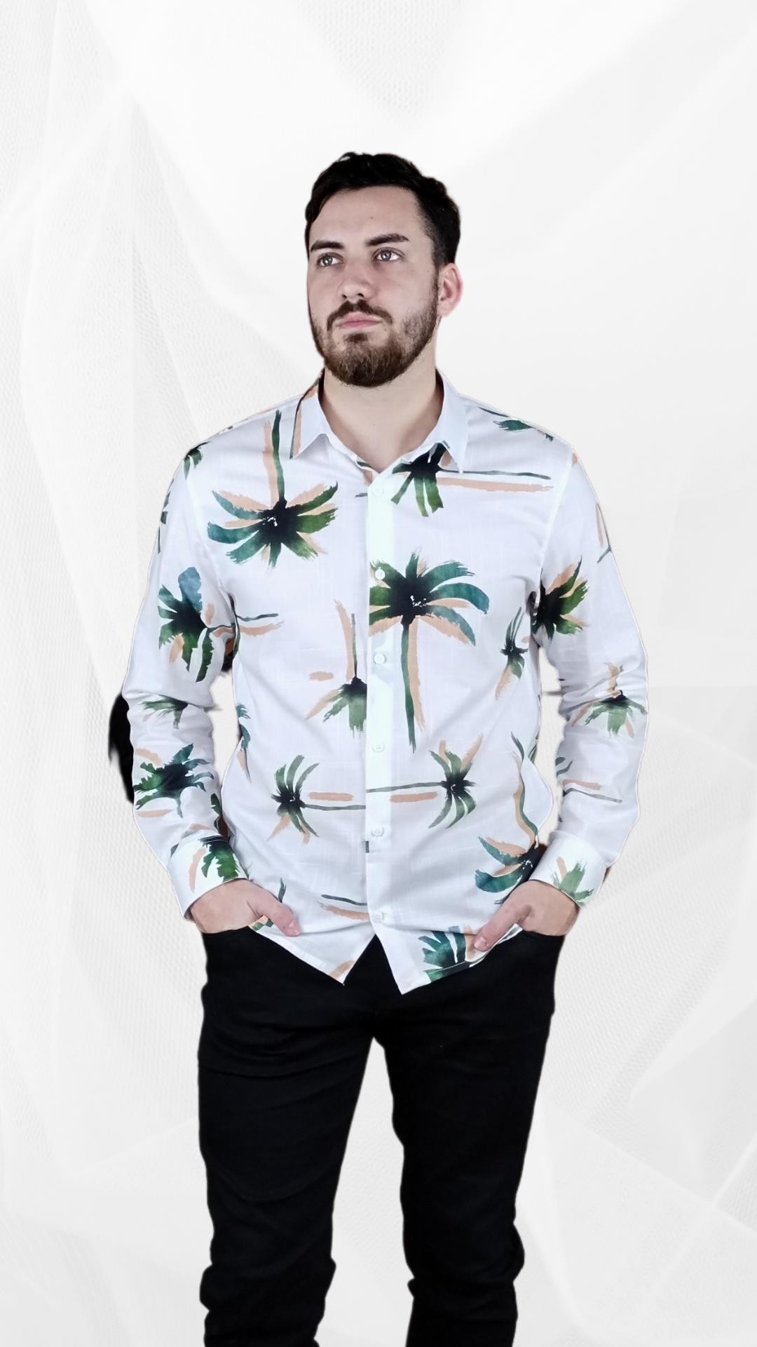 camisa-masculina-estampada-branca