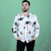 camisa-masculina-floral-branca